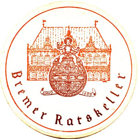 bremen hb-hb rats rund 2a (215-hg rathaus-rand schmal-braunorange) 
